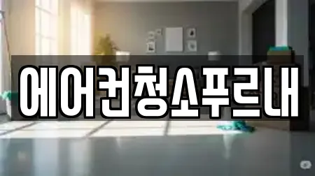 에어컨청소푸르내