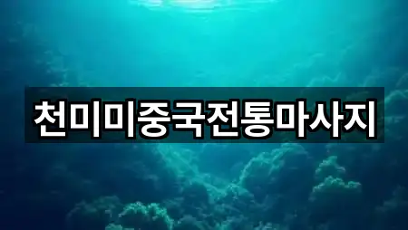 천미미중국전통마사지