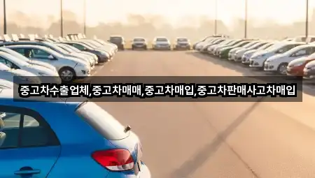 원클릭 조회 숙천동 중고차 5곳