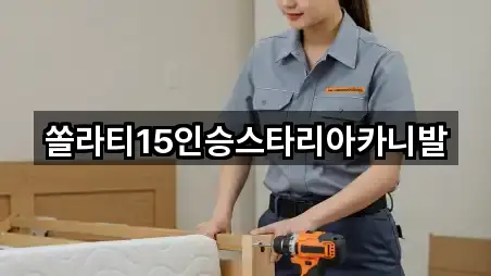 쏠라티15인승스타리아카니발