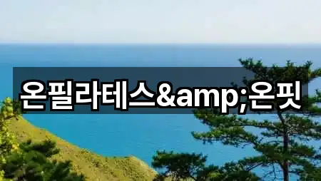 온필라테스&온핏