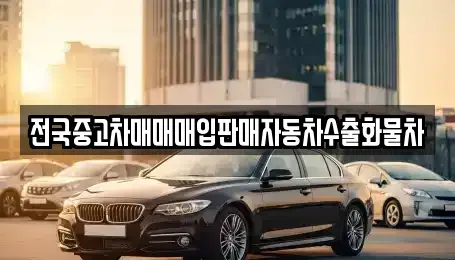 강원 춘천시 요선동 중고차 전문 전국중고차매매매입판매자동차수출화물차