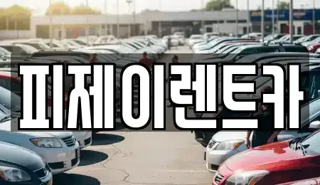 경기 부천시 원미구 상동 렌트카 전문 피제이렌트카