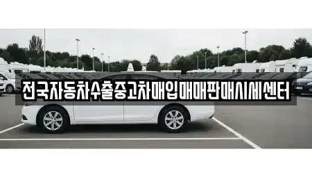 경기 시흥시 죽율동 중고차매입 전문 전국자동차수출중고차매입매매판매시세센터