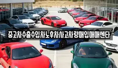 경북 상주시 냉림동 중고차매매 전문 중고차수출수입차노후차사고차량매입매매센타