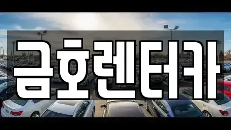 경상남도 진주시 정촌면 렌트카 전문 금호렌터카