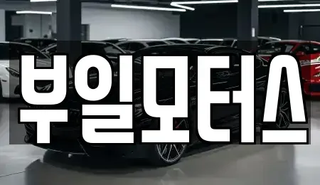 경상남도 진주시 정촌면 중고차매입 전문 부일모터스