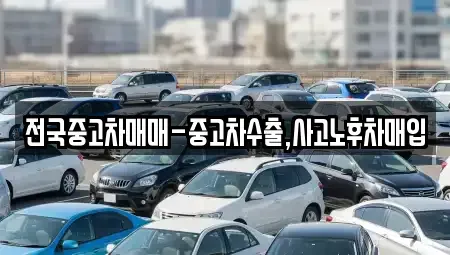 경상남도 진주시 정촌면 중고차매입 전문 전국중고차매매-중고차수출,사고노후차매입