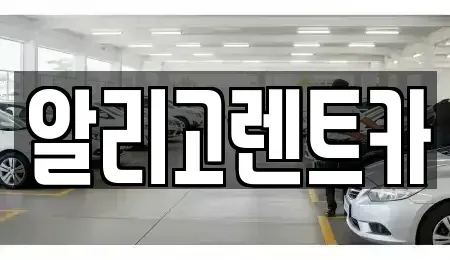 광주 광산구 단기렌트카 전문 알리고렌트카