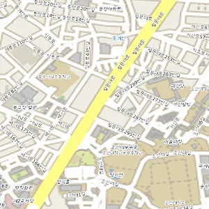 광주광역시 동구 동명동 장기렌트카 광주그린렌트카 조대점 위치