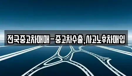 서울특별시 중구 명동1가 중고차 전문 전국중고차매매-중고차수출,사고노후차매입